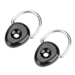 SolUptanisu Kayak D Ring Accessories,2pcs Kayak D Ring Tie Down Loop Safety Deck Fitting Accessory Parts