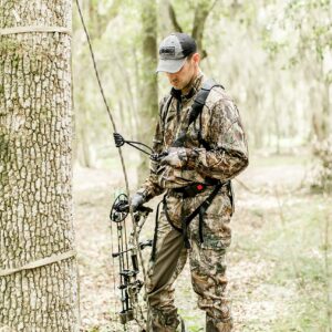 Proven Wild Treestand Safety Rope Lifeline System - 30ft Life Lines for use with Tree Stand Harness. Safety Lifeline Tree Stand Rope. 350 lb Rated Lifeline Rope.