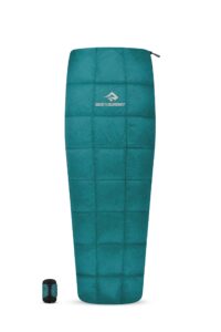 sea to summit traveller down sleeping bag blanket, 50-degree, regular