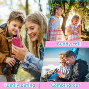 Selieve Toys for 3-12 Year Old Girls Boys, Walkie Talkies for Kids 22 Channels 2 Way Radio Toy with Backlit LCD Flashlight, 3 Miles Range for Outside, Camping, Hiking