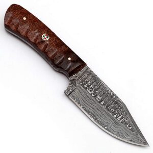 armory replicas damascus steel northern heights hunting knife