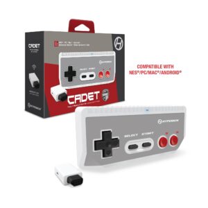 hyperkin "cadet" premium bt controller for nes/ pc/ mac/ android (includes wireless adapter)