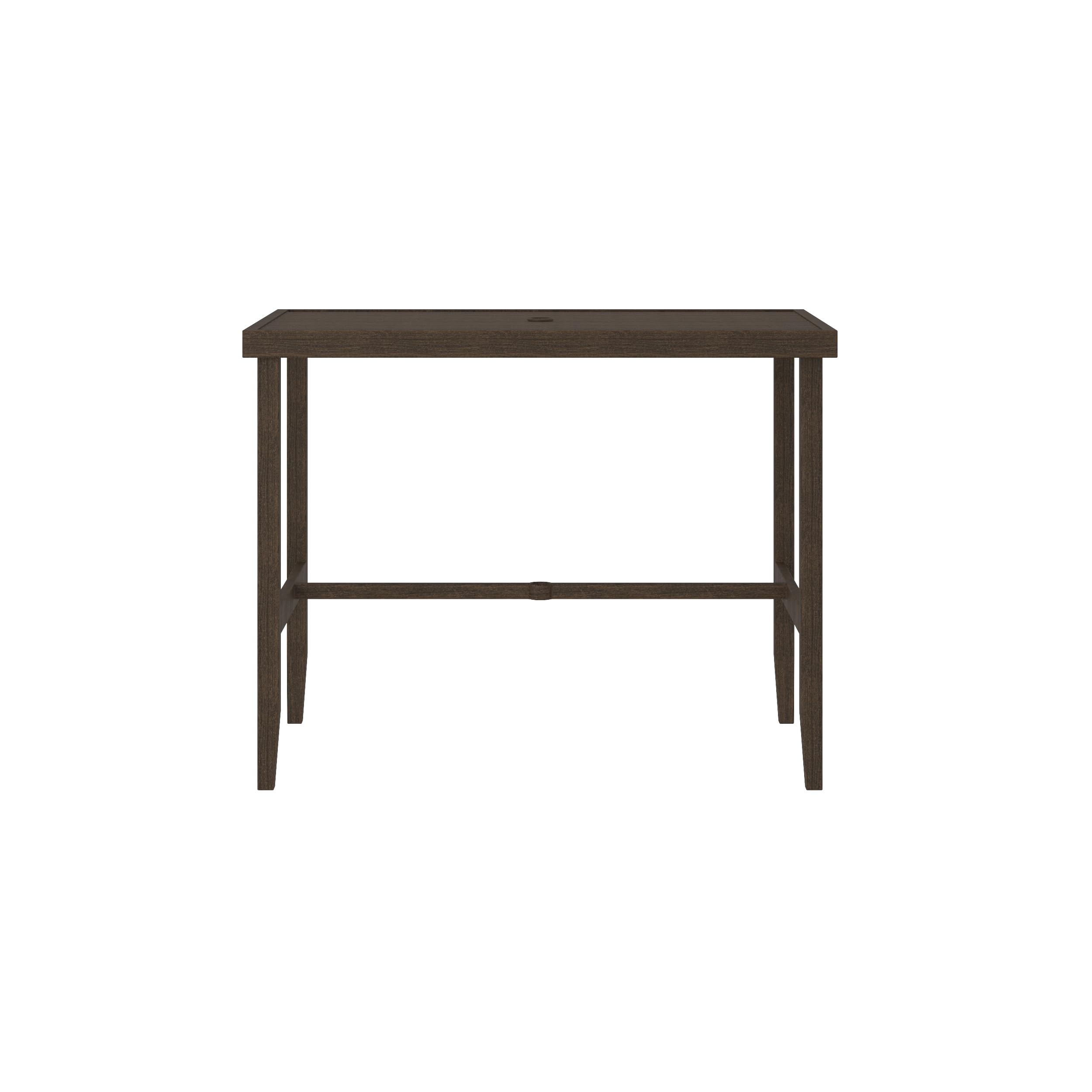 COSCO Outdoor Furniture, Patio Bar Table, Steel, Dark Brown