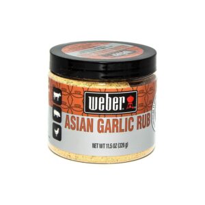 weber asian garlic rub (11.5 ounce)