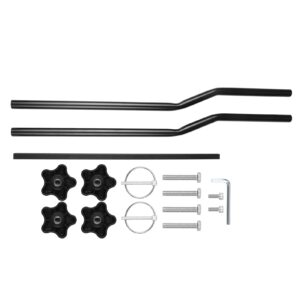 LIXADA 1 Pair Kayak Outrigger Sidekick Arms Canoe Boat Fishing Stablizer System Rack Mount, Black