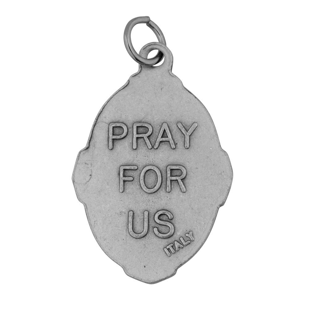 1" Saint and Holy Subject Medal with Prayer Card | Over 25 Different Saints | Durable and Detailed Charm | Pendant Medal Carded with Prayer | Christian Jewelry (Mother Teresa)