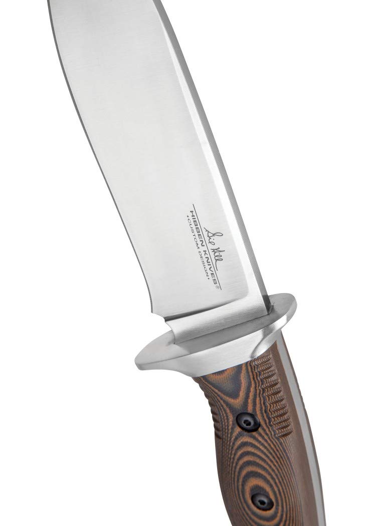 Gil Hibben Tundra Hunter Fixed Blade Knife – 420 HC Stainless Steel Blade, CNC Machined G10 Handle Scales, Stainless Steel Pommel – Rugged Hunting Knife for Outdoorsmen - 11” Overall