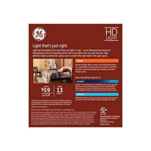 GE Relax 40-Watt EQ Soft White Dimmable Light Bulbs (3-Pack)