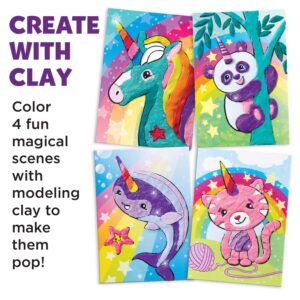 Faber-Castell Do Art Coloring with Clay Unicorn & Friends - Clay Set for Kids - Arts and Crafts for Kids