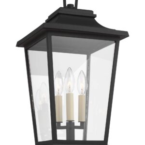 Feiss Generation Lighting-Sean Lavin-3 Light Outdoor Post Lantern in Traditional Style-10.63 Inch Wide by 22.63 Inch Tall