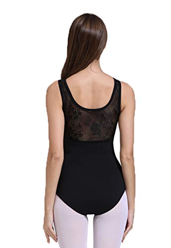 ModLatBal Women and Grils Lace Tank Leotards for Ballet Dance