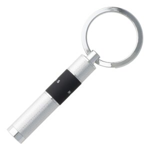 Hugo Boss Key ring Ribbon Keyring, 6 cm,Chrome