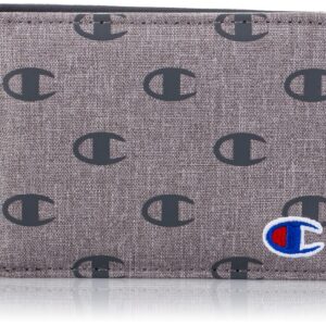 Champion Graphic Wallet, Heather Grey, One Size