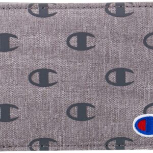 Champion Graphic Wallet, Heather Grey, One Size