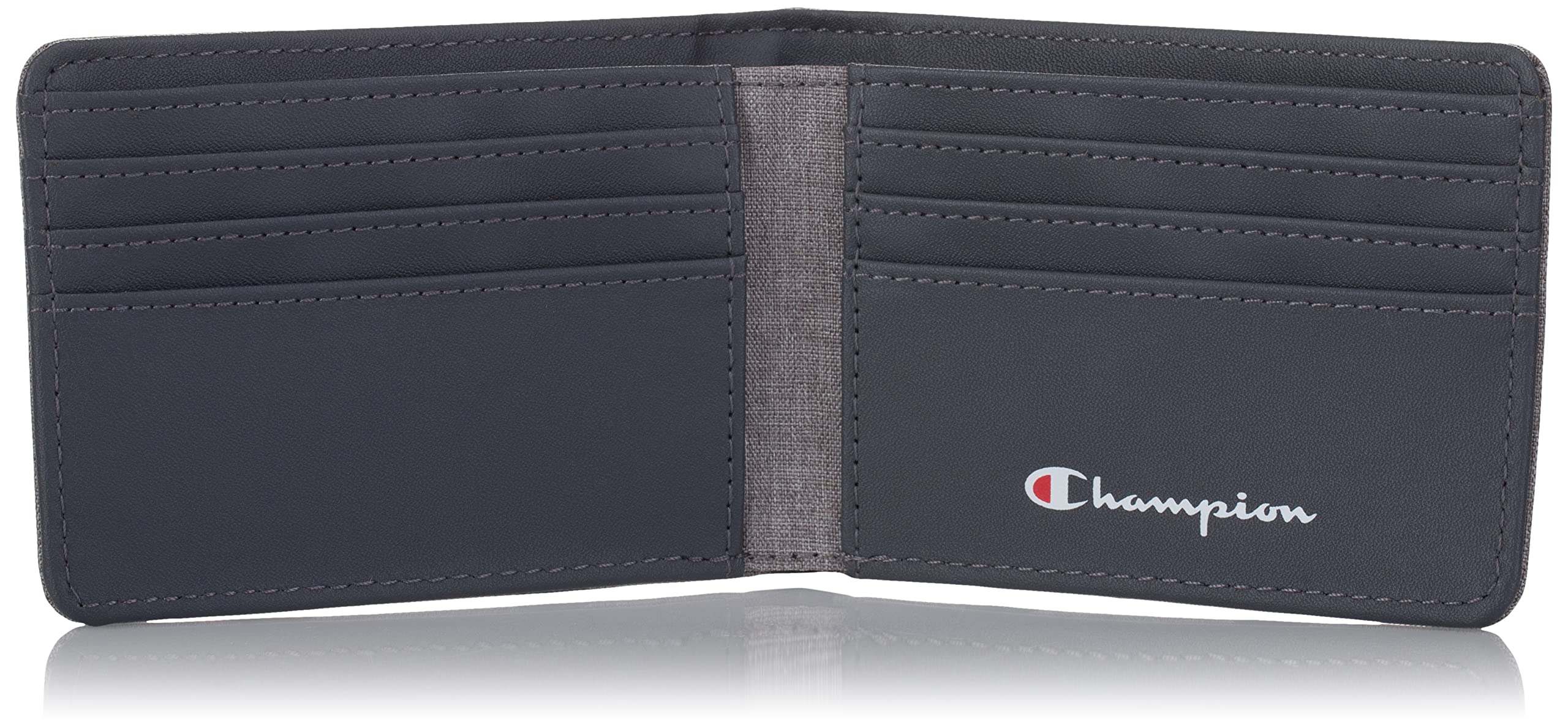 Champion Graphic Wallet, Heather Grey, One Size