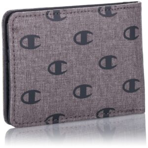 Champion Graphic Wallet, Heather Grey, One Size