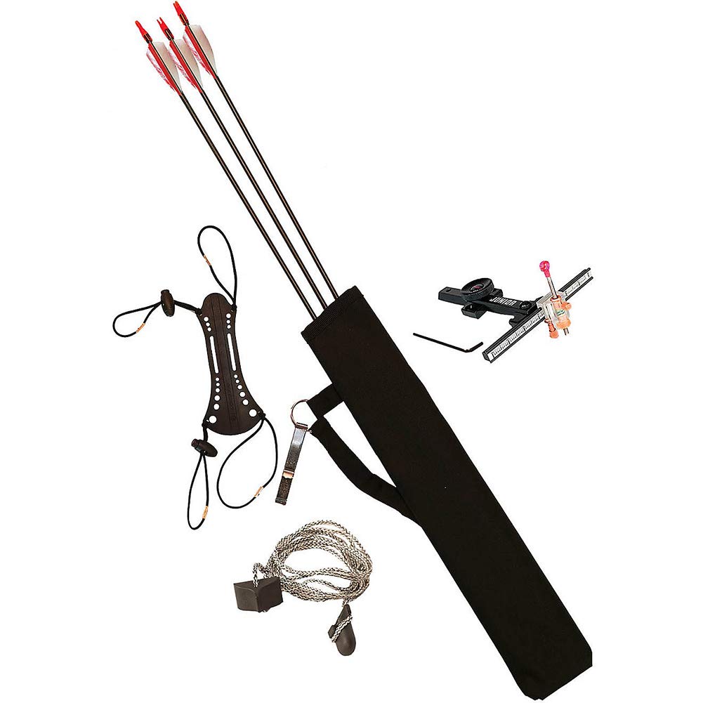 PSE Archery Pro Max Traditional Takedown Recurve Recreational Shooting Bow Set, Right, 62" - 30