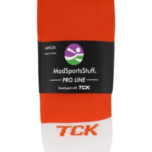 MadSportsStuff Pro Line Over the Calf Baseball Socks (Orange, Small)