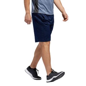 adidas Men's Active Zip Pocket Shorts (Medium, Navy)