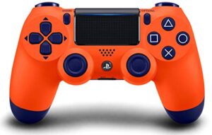 dualshock 4 wireless controller for playstation 4 - sunset orange (renewed)