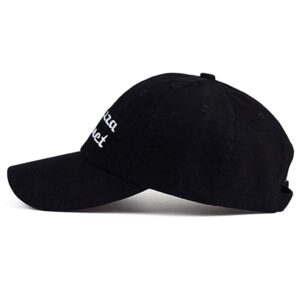 Home Fashion DIY Pepperoni Pizza Adult Cotton Embroidered Low Profile Baseball Dad Caps Adjustable (Black Style 6)