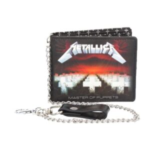 nemesis now heavy metal band music wallet, rock band merch - metallica