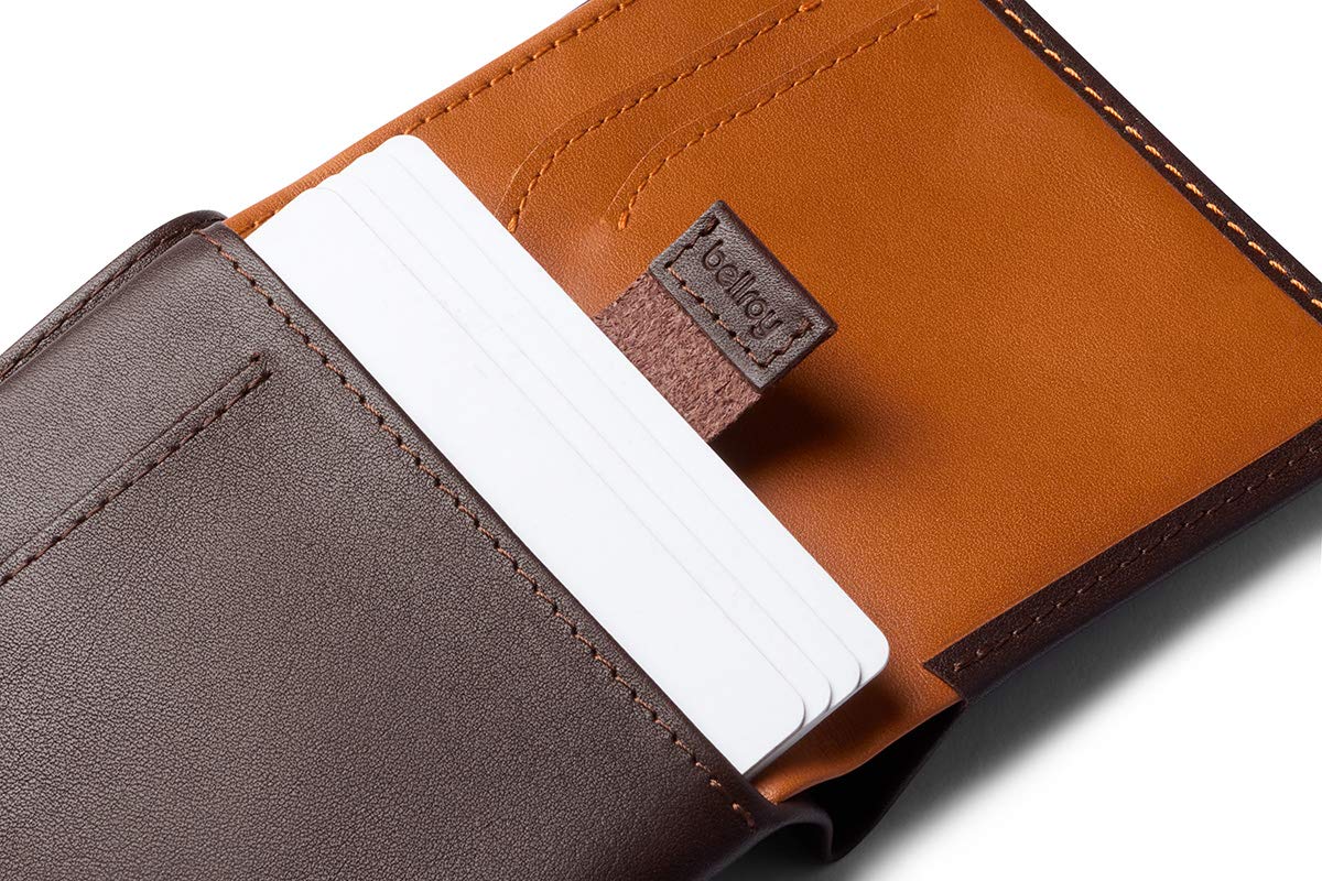 Bellroy Note Sleeve, Slim Leather Wallet, RFID Editions Available (Max. 11 Cards and Cash) - JavaCar