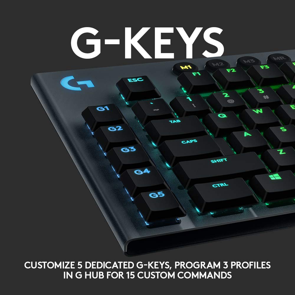 G815 RGB Mechanical Gaming Keyboard (Linear)