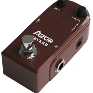 AZOR AP311 Spring Reverb Guitar Effect Pedal with True Bypass Aluminium alloy case