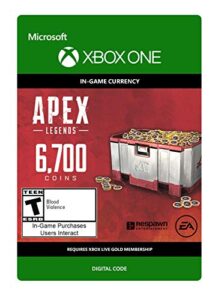 apex legends: 6700 coins - xbox one [digital code]