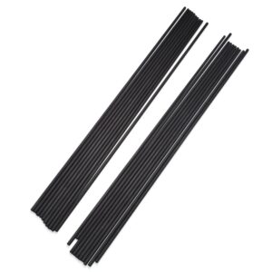 SHARROW 30 inch Archery Pure Carbon Arrow Shafts Spine 400 Shaft Tubes for DIY Compound Recurve Bow Shooting (12pcs)