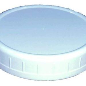 Wide-Mouth Reusable Plastic Lids for Canning Jars, 8 Count, Mainstay (3.62" dia x .75" H) (Limited Edition)