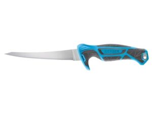 gerber gear controller - saltwater fishing fillet knife for fishing gear - cyan, 6 inches