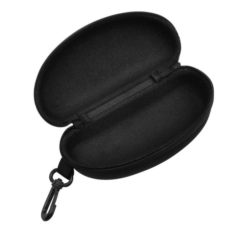 LERTREE Yuyeran Portable Waterproof Sunglasses Eyeglasses Case Zipper Hard Shell Box With Clip (1PC)