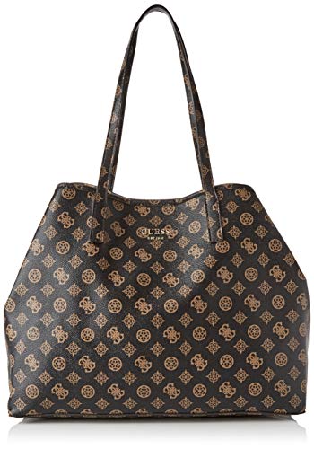 GUESS Vikky Large Tote, Brown