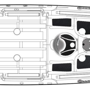 Wilderness Systems Silent Traction Tarpon 130x, Black