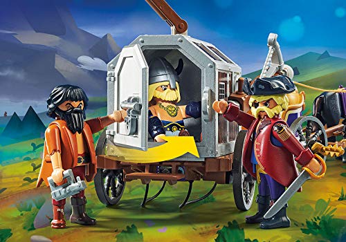 Playmobil The Movie Charlie with Prison Wagon, Multicolor, Model:70073