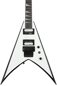 jackson js series king v js32 - white with black bevels