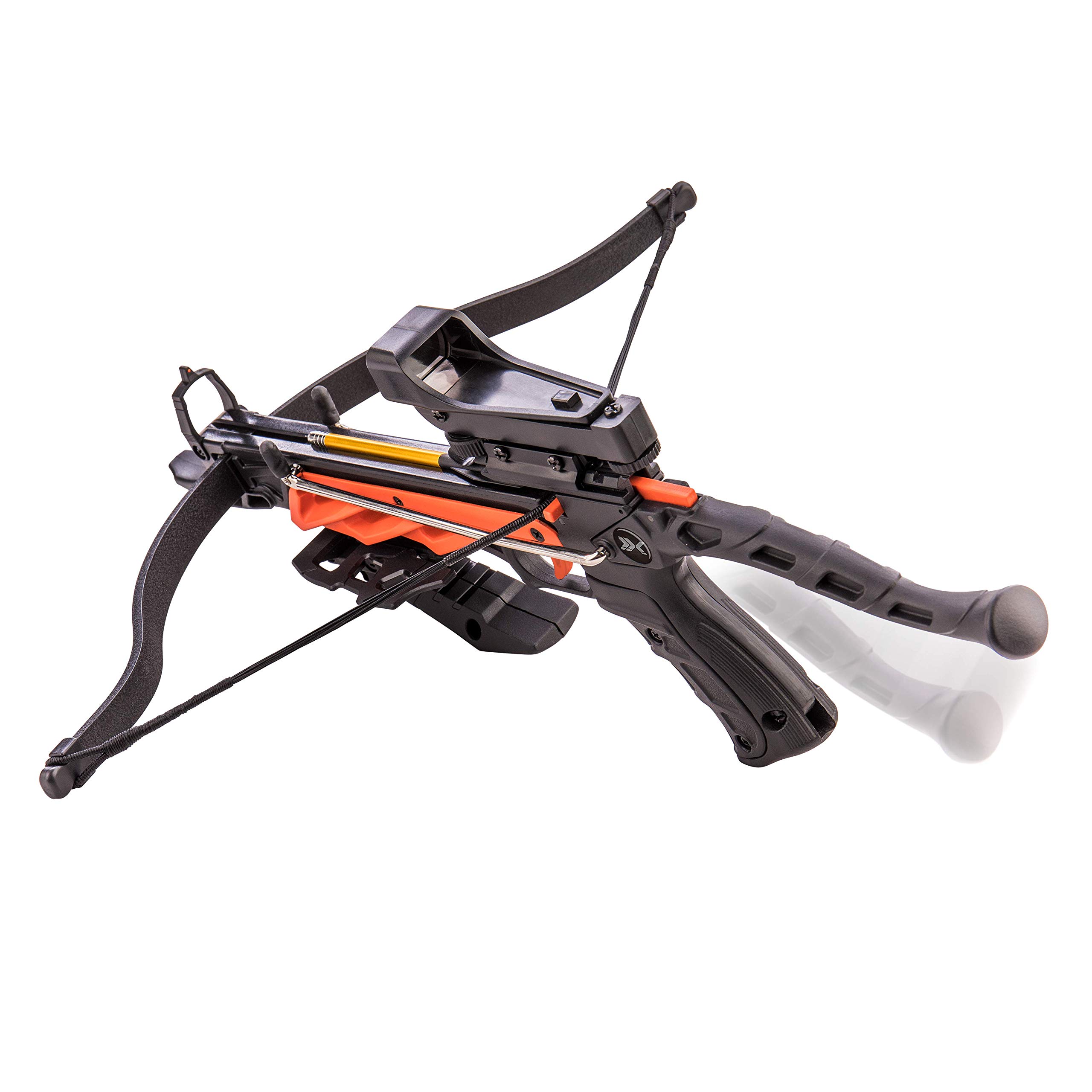 Bear X Desire RD Self-Cocking Crossbow with Red Dot Sight 3 Premium Bolts, Black, One Size