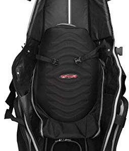 CaddyDaddy Phoenix Padded Golf Travel Bag Cover with North Pole Oversized Pockets - Heavy Duty, Wheeled Travel Golf Bag Cover