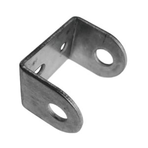 Baosity 2 Pieces Heavy Duty Stainless Steel Kayak Canoe Fishing Boat Rudder Mount Bracket Hardware Replacement Gear Accessories