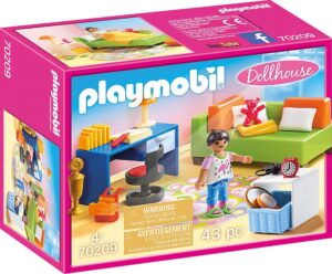 playmobil teenager's room furniture pack