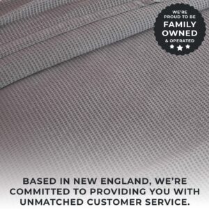 100% Cotton Blanket for Full Queen Size Bed - Grey Waffle Weave Lightweight Summer Bed Blanket - 90x90in Prewashed Breathable, Woven, Layering Blanket (Full/Queen, Dark Grey)