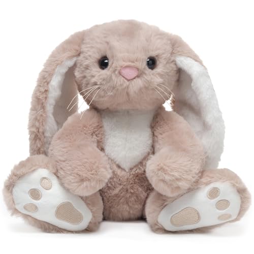 Bearington Boomer The Stuffed Bunny, 10.5 Inch Stuffed Bunny Plush