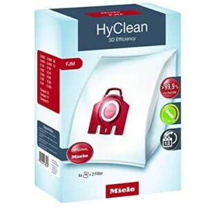 Qualtex Miele HyClean 3D FJM Type Microfiber Dust Bags for Miele Canister Vacuum Cleaners - 9917710