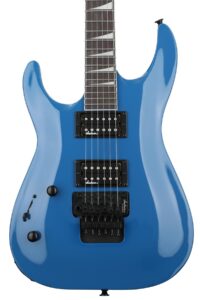 jackson js series dinky arch top js32 dka left-handed - bright blue