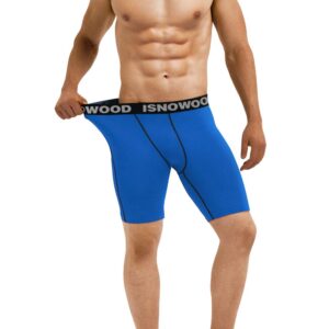 isnowood Compression Shorts for Men Spandex Running Workout Athletic Underwear