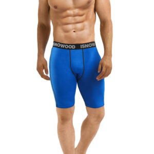 isnowood Compression Shorts for Men Spandex Running Workout Athletic Underwear