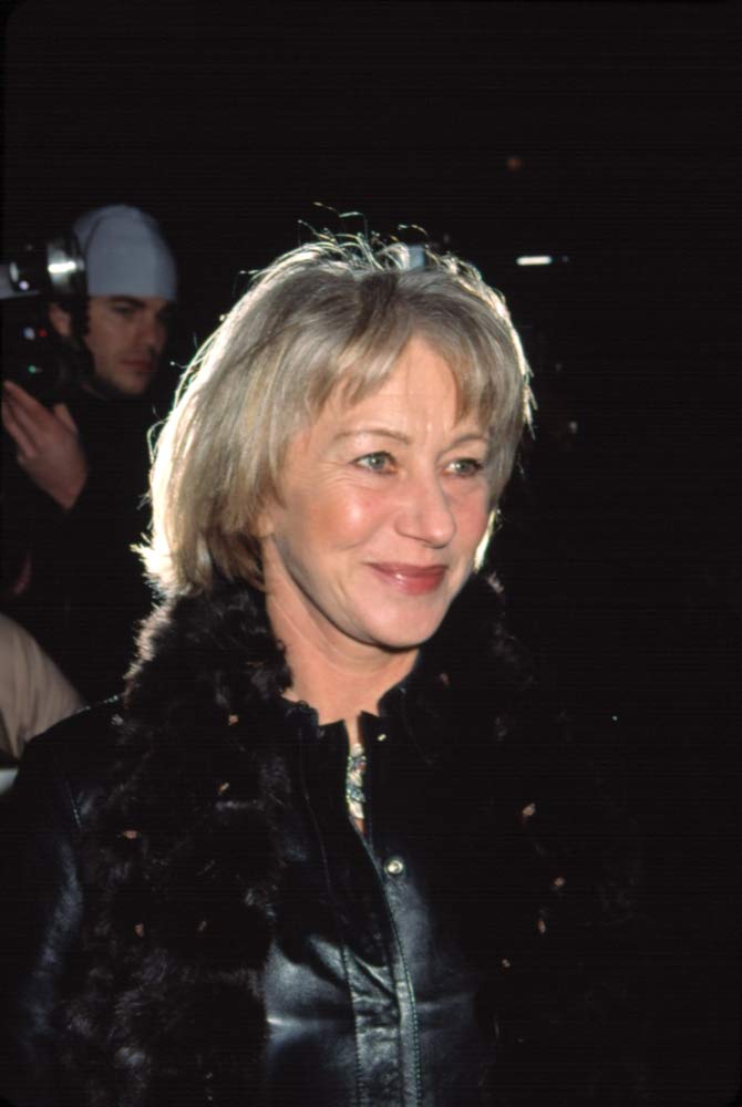 Posterazzi Poster Print Collection Helen Mirren at Premiere of Pinero Ny 12102001 by Cj Contino Celebrity (8 x 10)