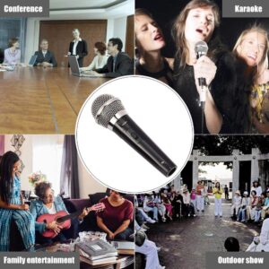 Serounder Wired Dynamic Microphone, Professional Handheld Wired Omni-Directional Microphone Clear Voice for Karaoke Vocal Music Performance